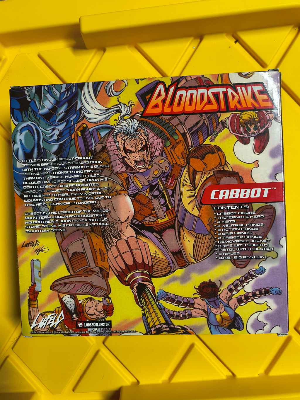 ROB LIEFELD'S- BLOODSTRIKE CABBOT (PRE-OWNED)
