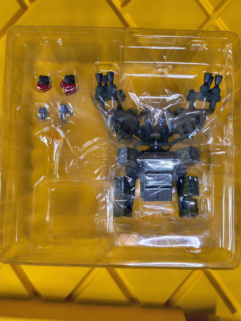 REVOLTECH- EVA 02A BODY ASSEMBLY CANNIBALIZED (PRE-OWNED)