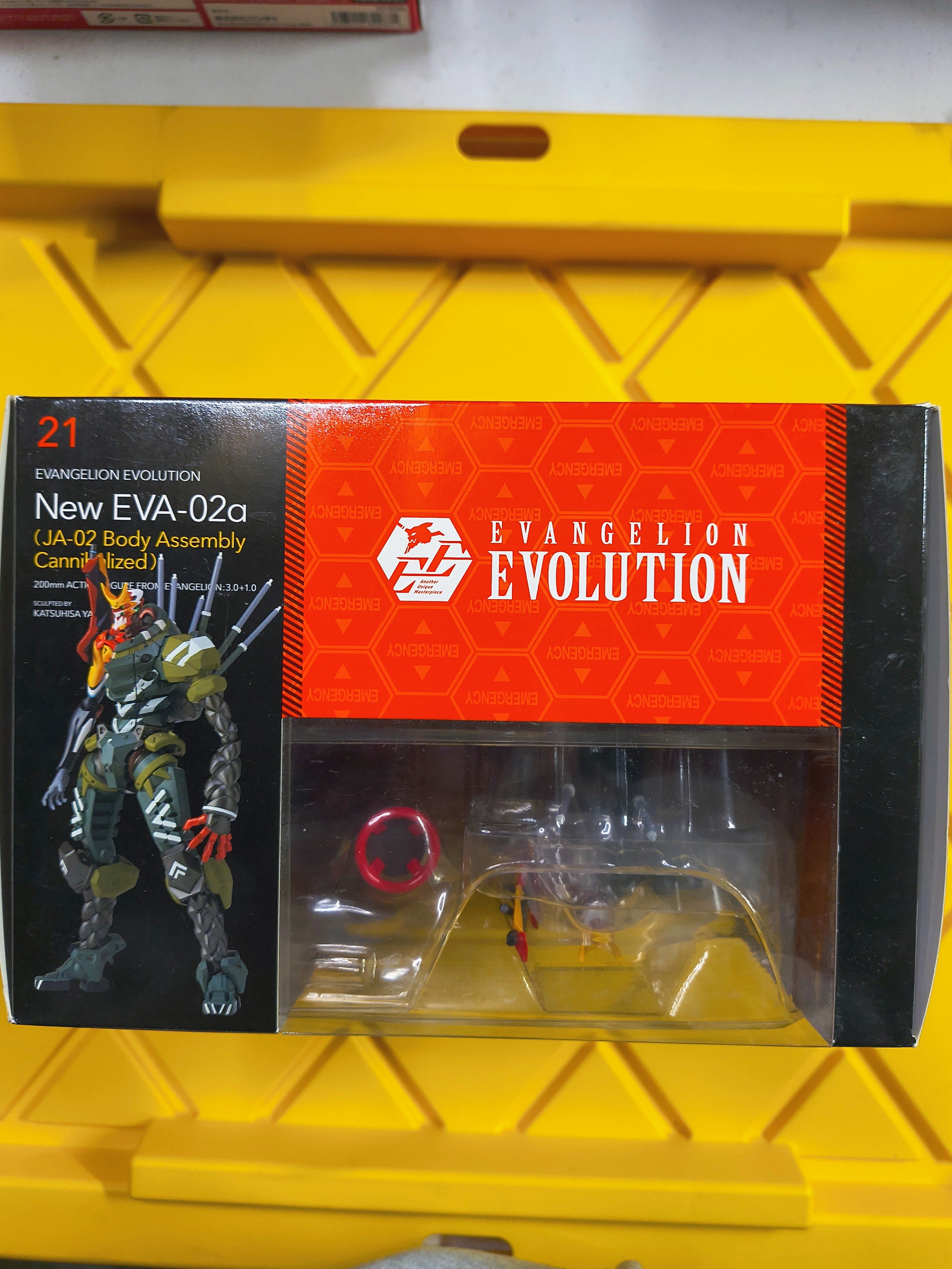 REVOLTECH- EVA 02A BODY ASSEMBLY CANNIBALIZED (PRE-OWNED)