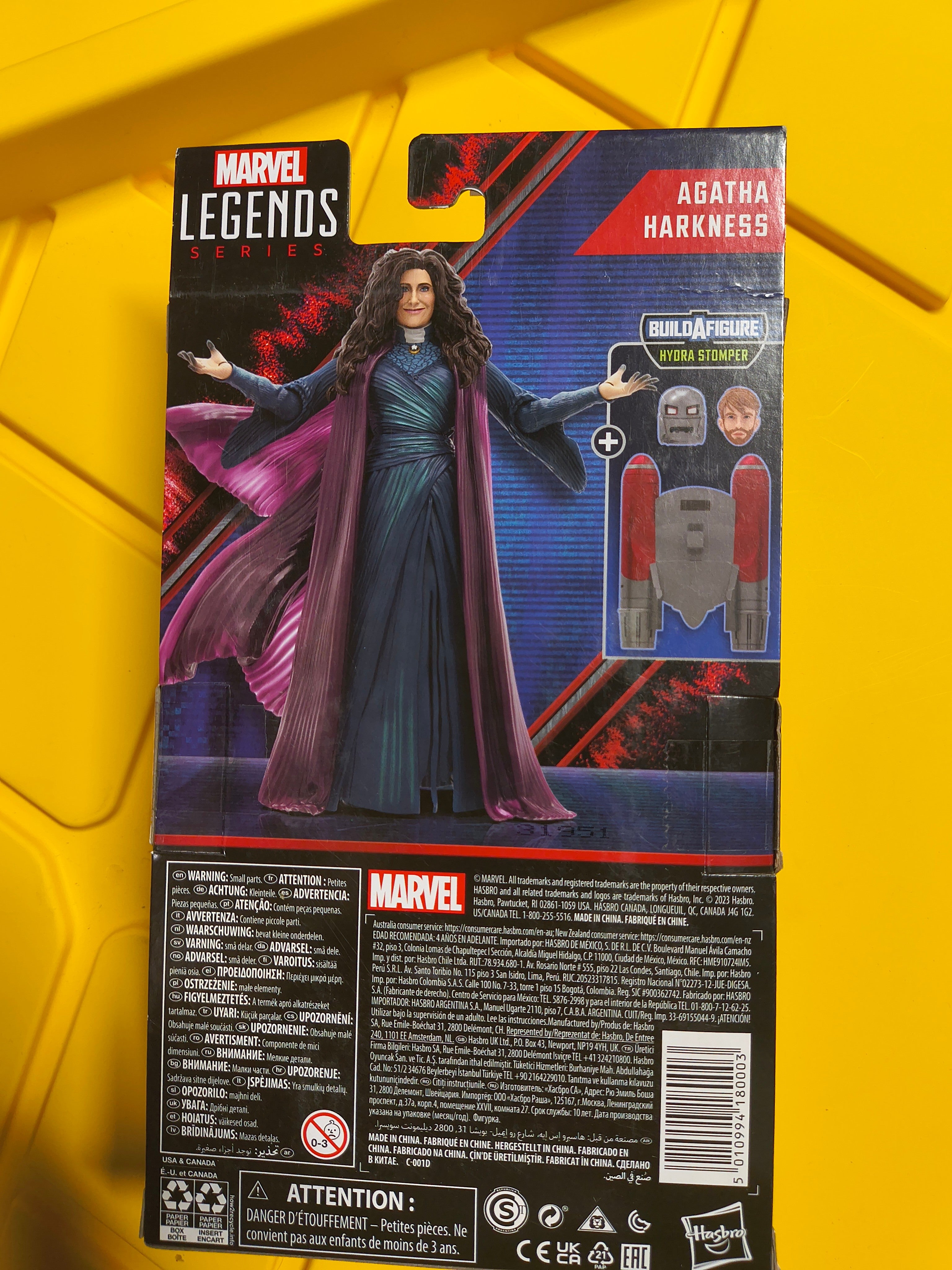 MARVEL LEGENDS- AGATHA HARKNESS (SEALED)