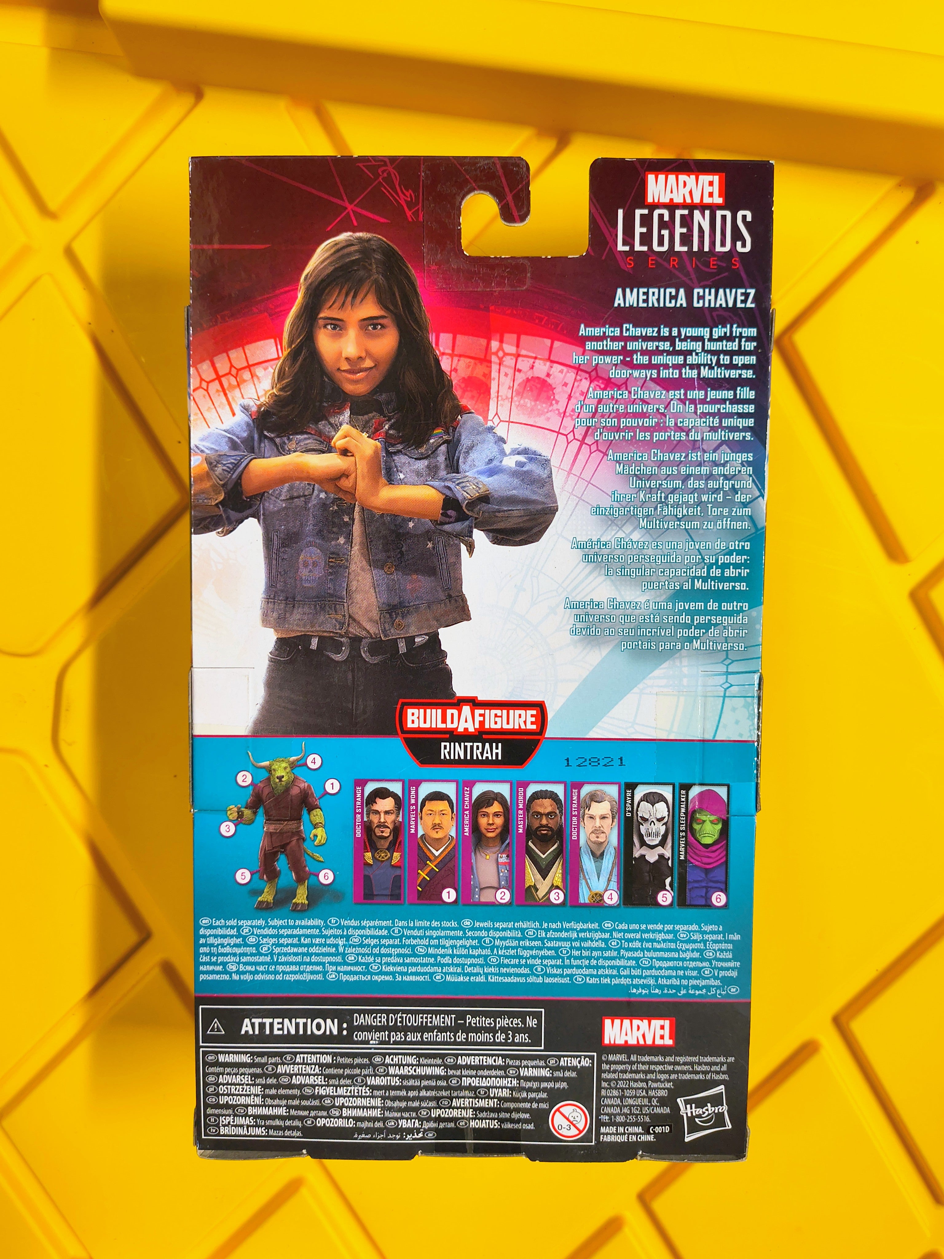 MARVEL LEGENDS- AMERICA CHAVEZ (SEALED)