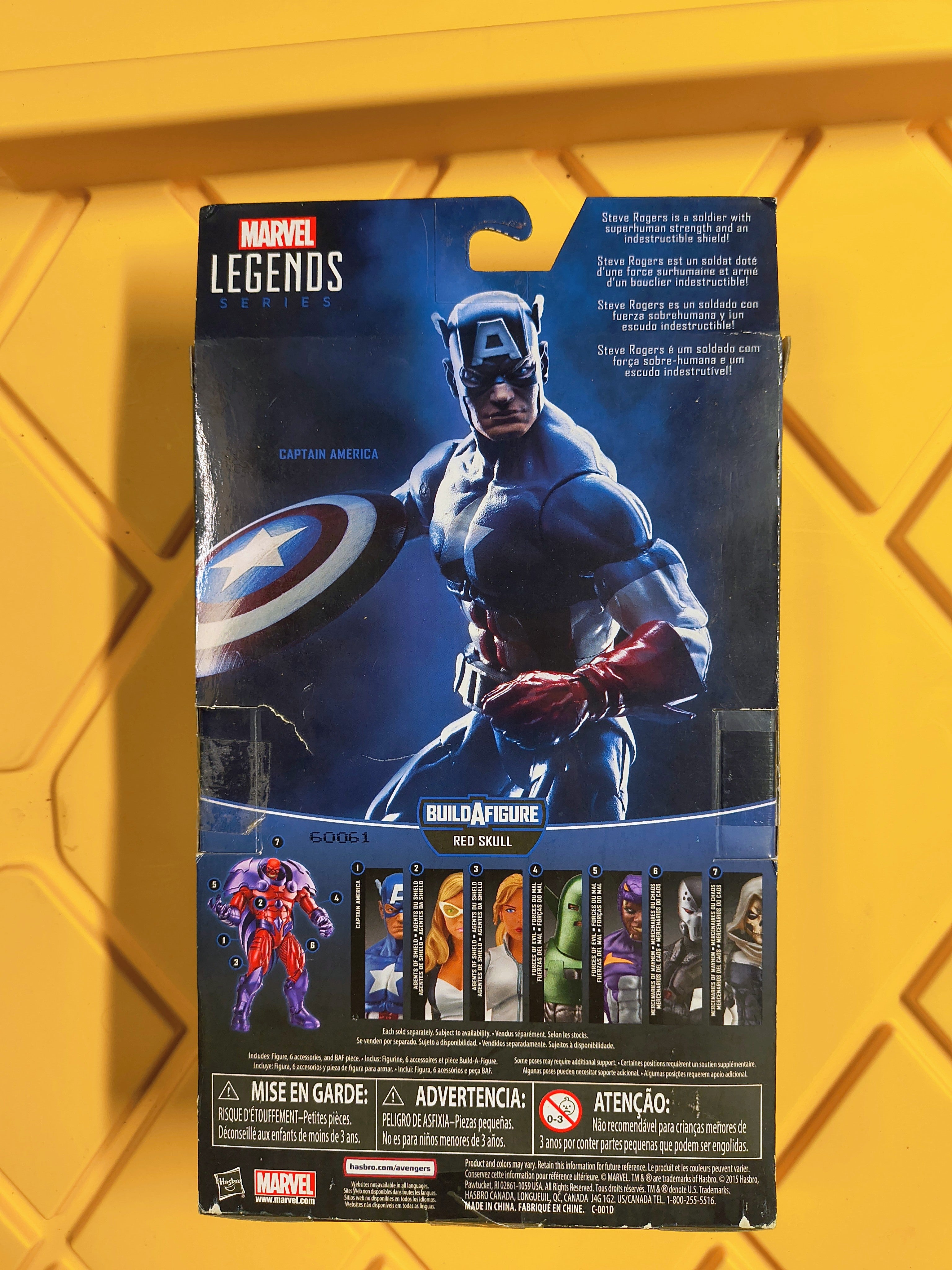 MARVEL LEGENDS- CAPTAIN AMERICA (PRE-OWNED)