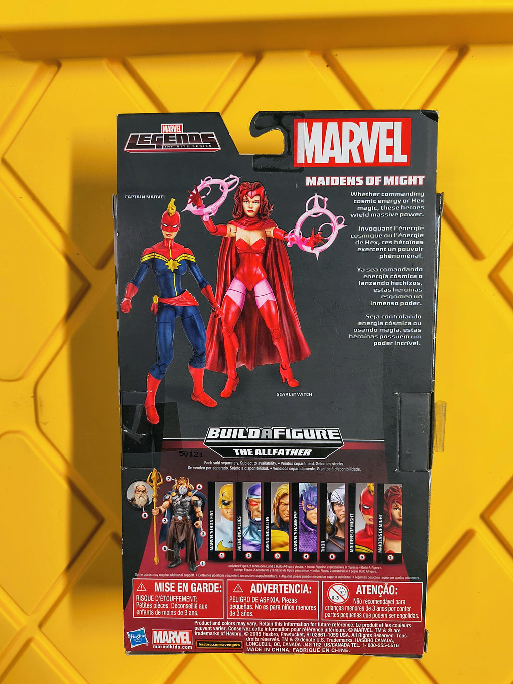 MARVEL LEGENDS- CAPTAIN MARVEL (PRE-OWNED)