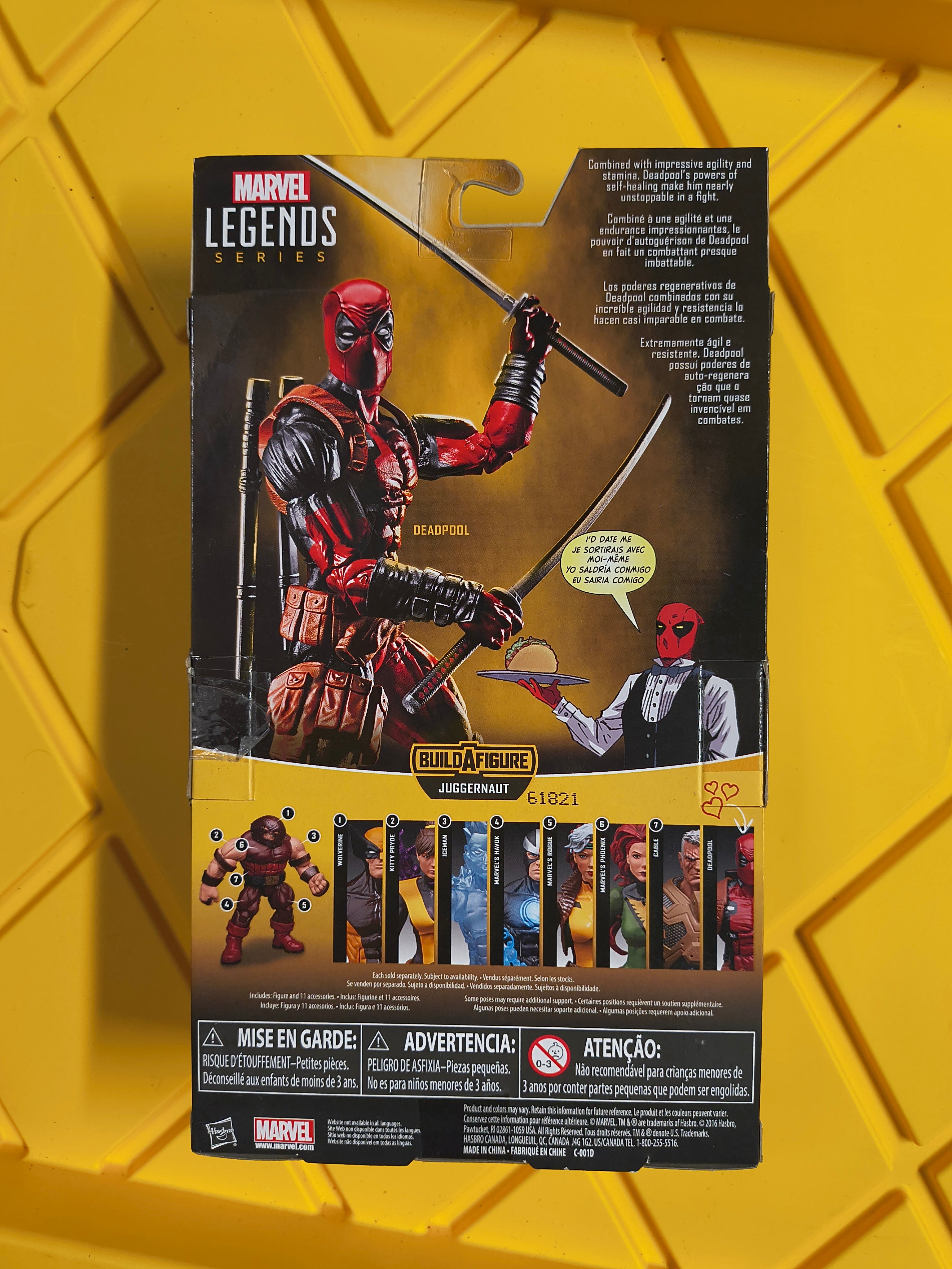 MARVEL LEGENDS- DEADPOOL (PRE-OWNED)