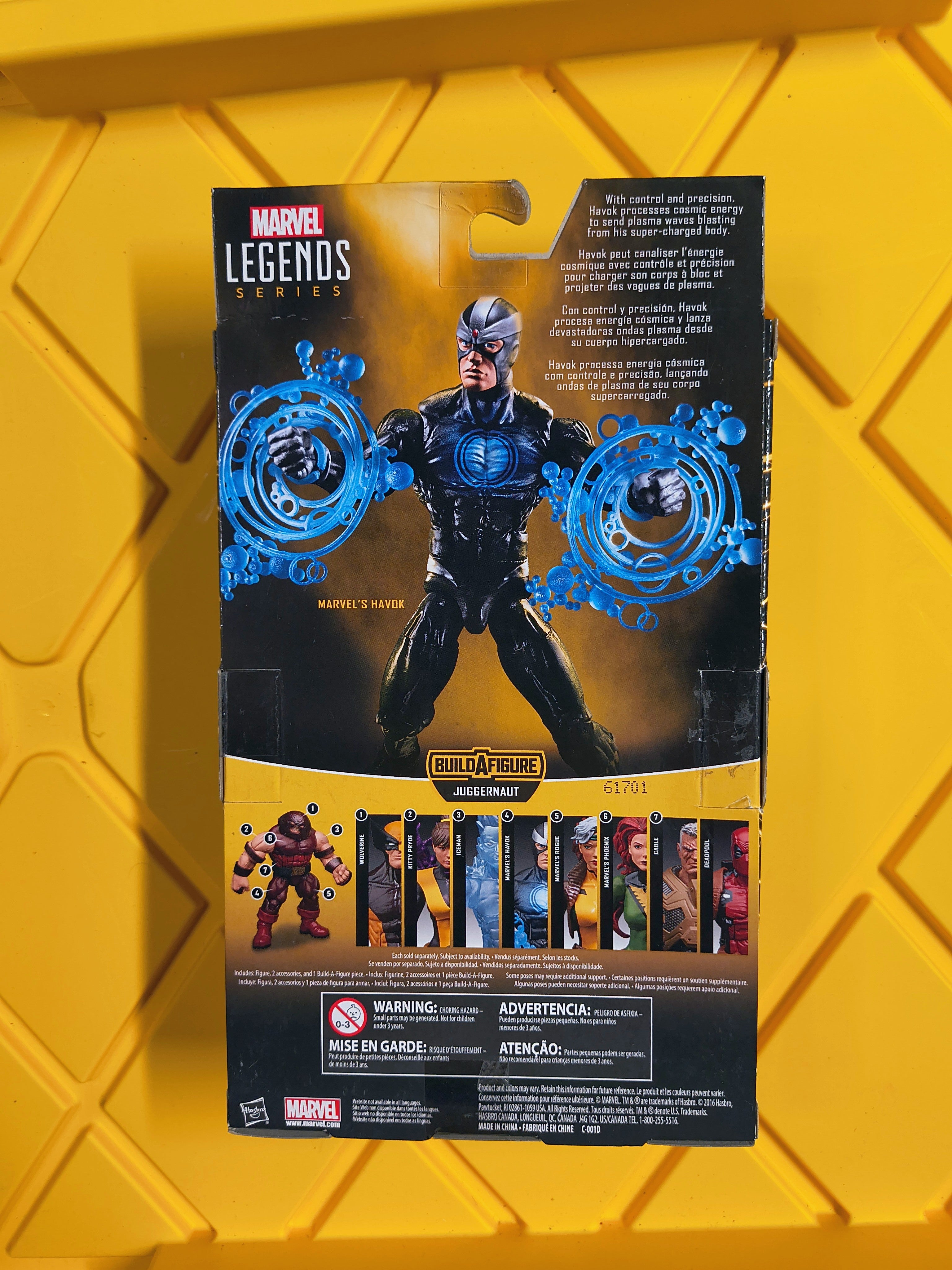 MARVEL LEGENDS- HAVOK (PRE-OWNED)