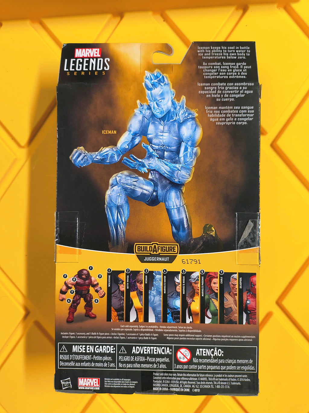 MARVEL LEGENDS- ICEMAN (PRE-OWNED)