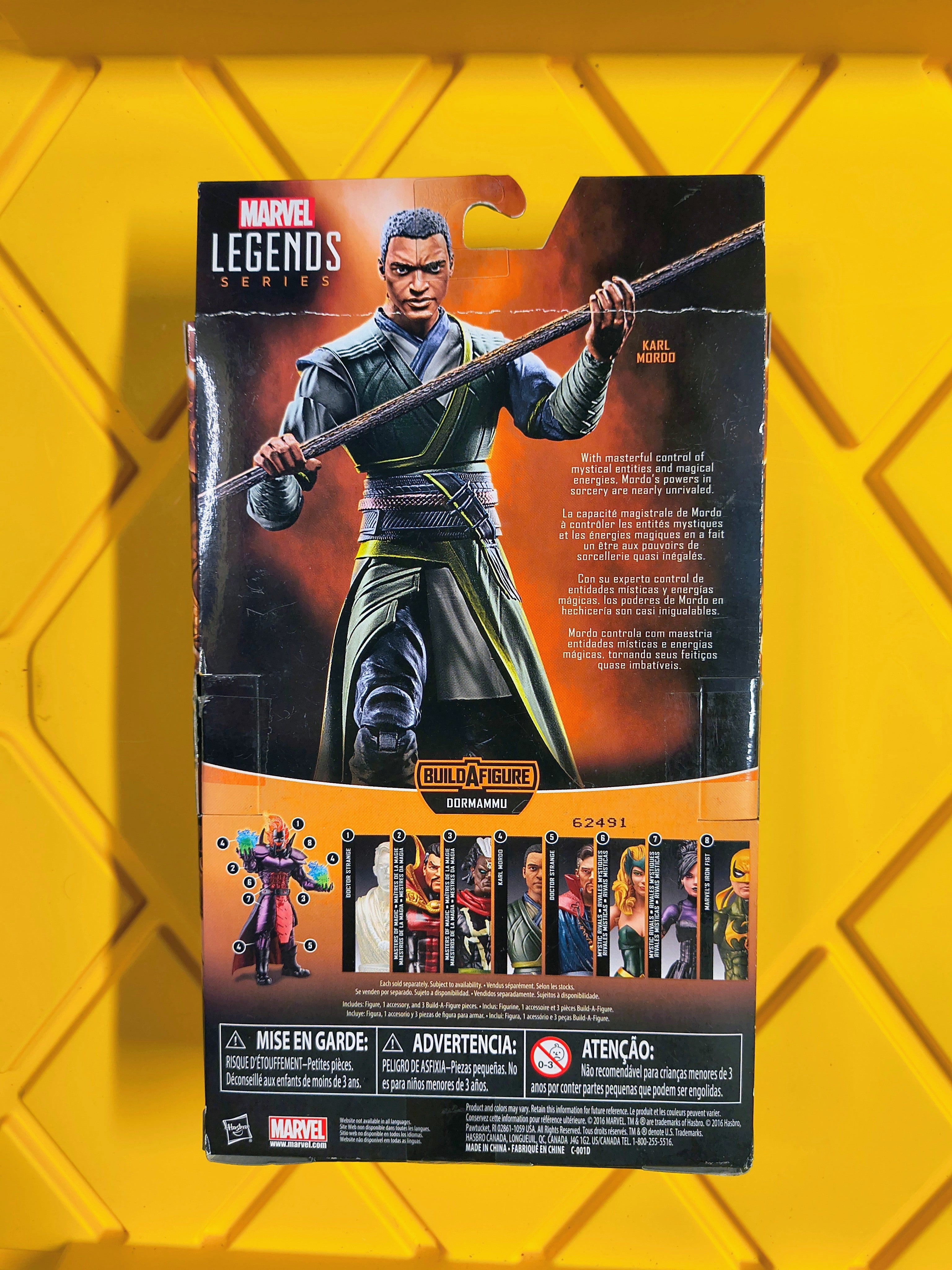 MARVEL LEGENDS- KARL MORDO (PRE-OWNED)