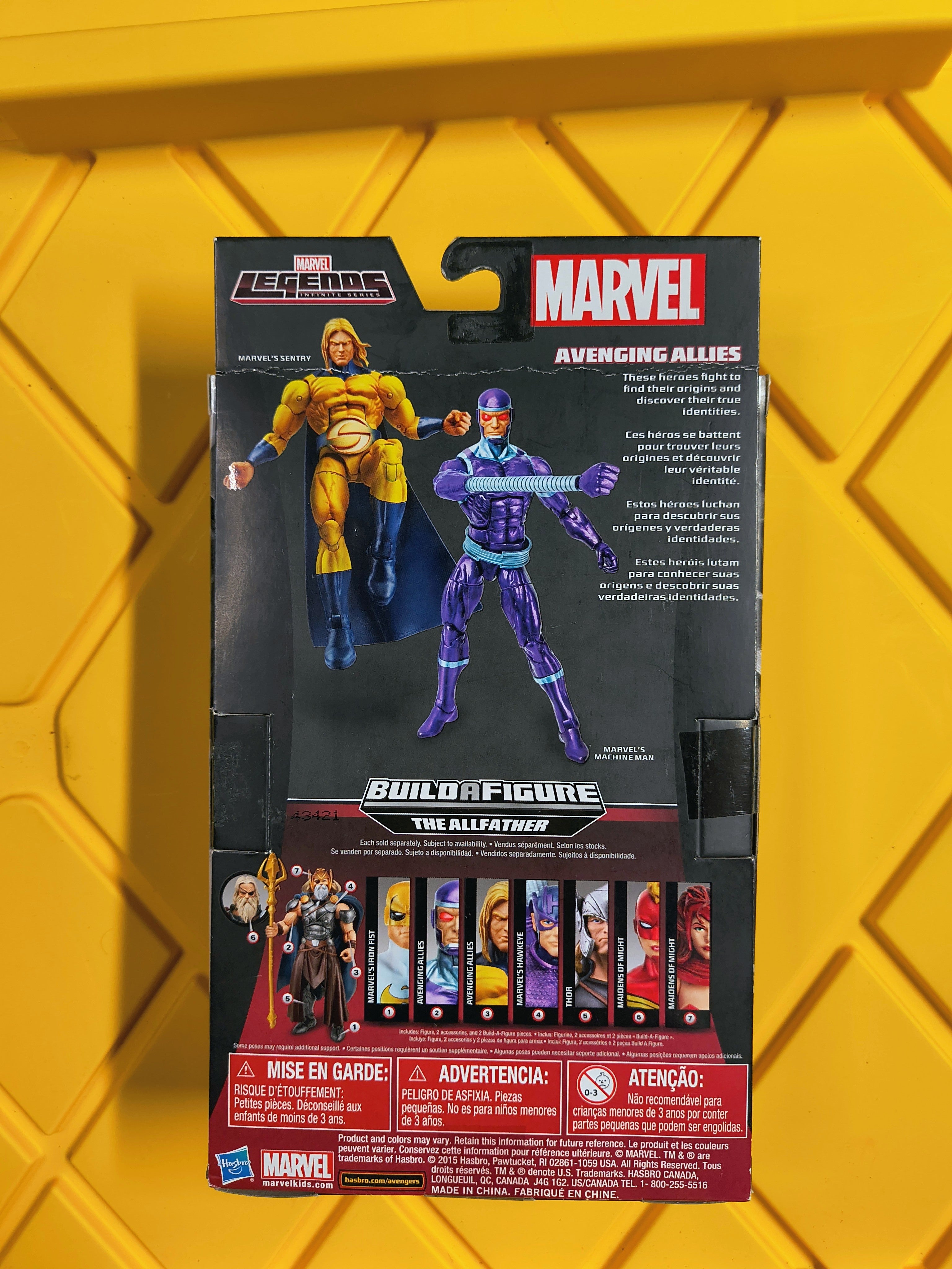 MARVEL LEGENDS- MACHINE MAN (PRE-OWNED)