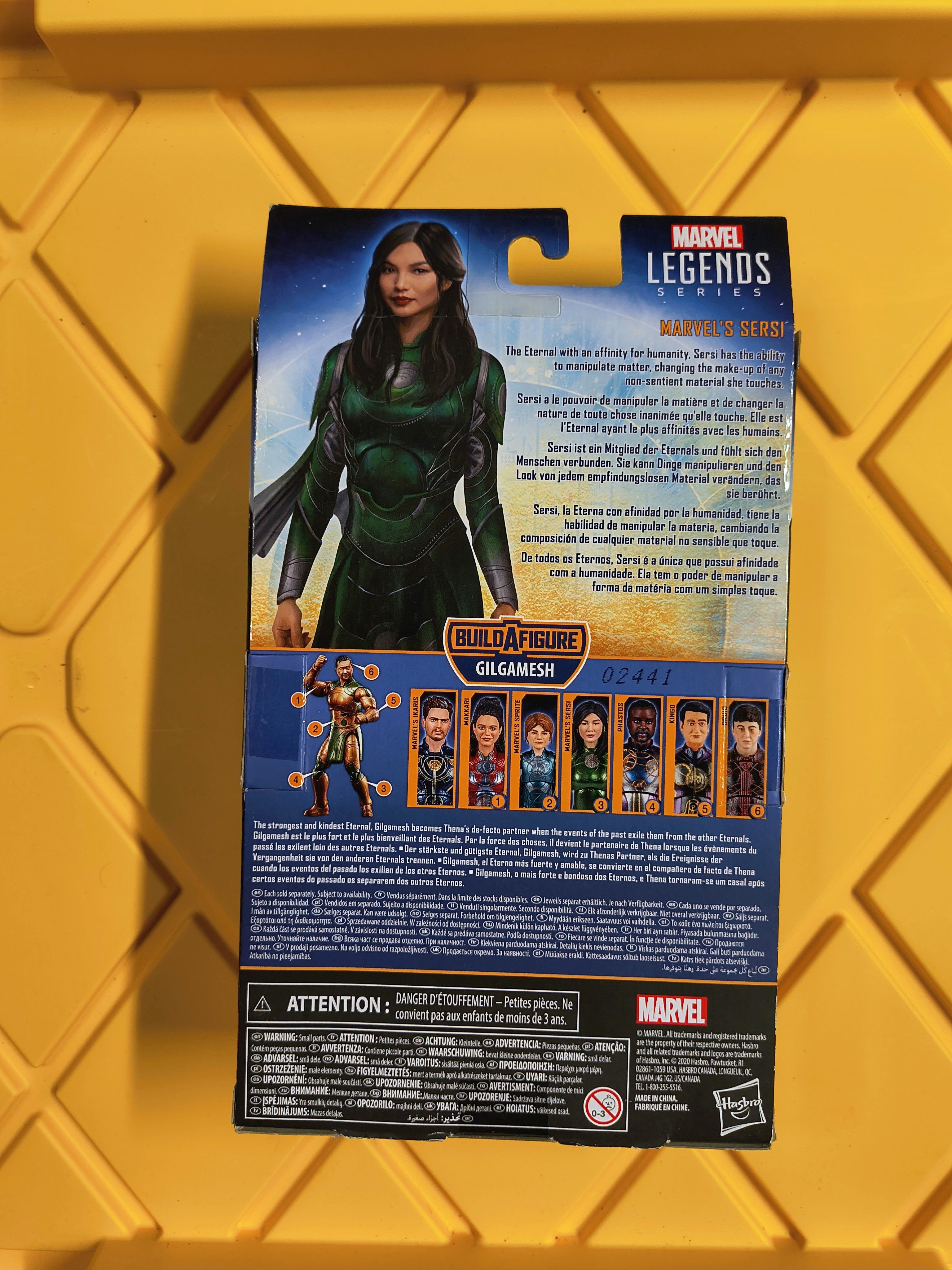 MARVEL LEGENDS- SERSI (SEALED)