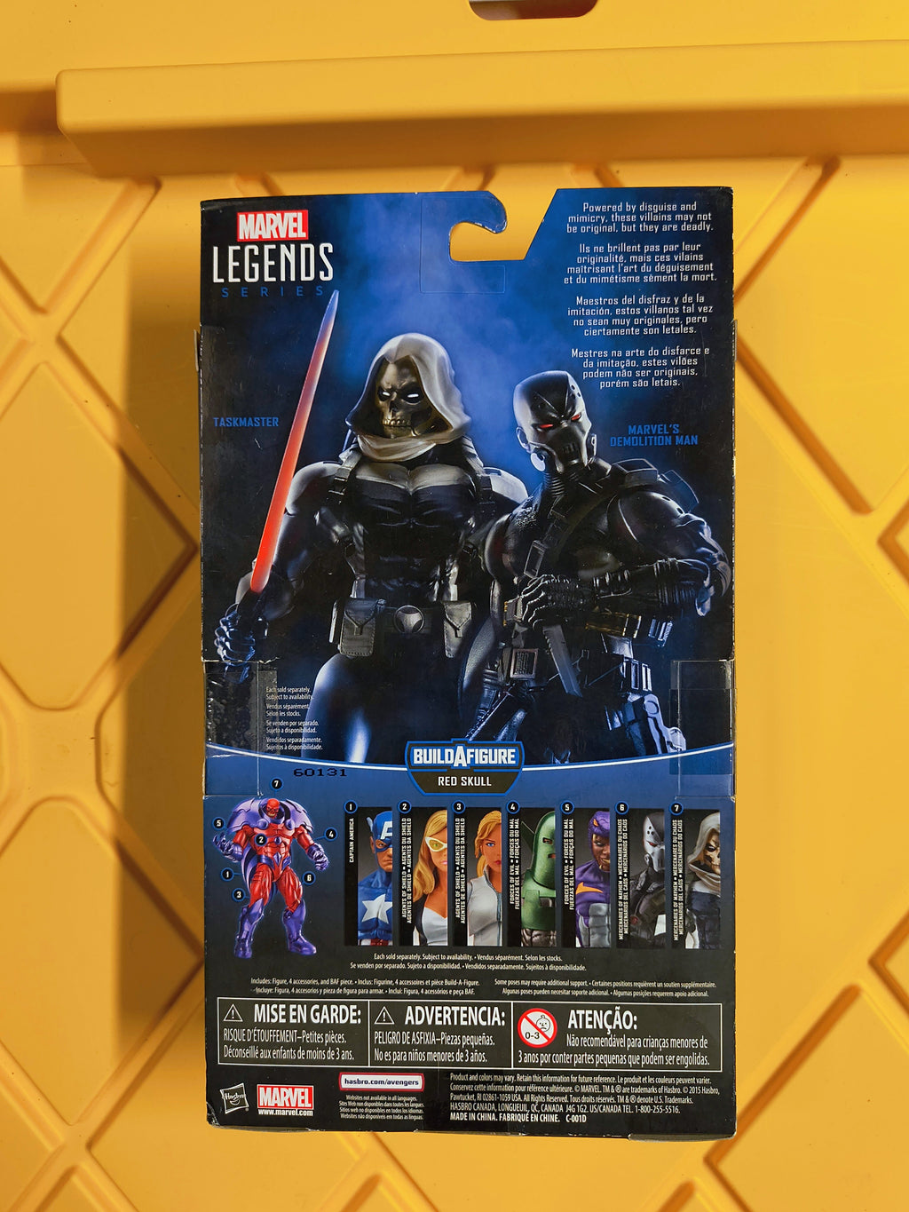 MARVEL LEGENDS- TASK MASTER (PRE-OWNED)