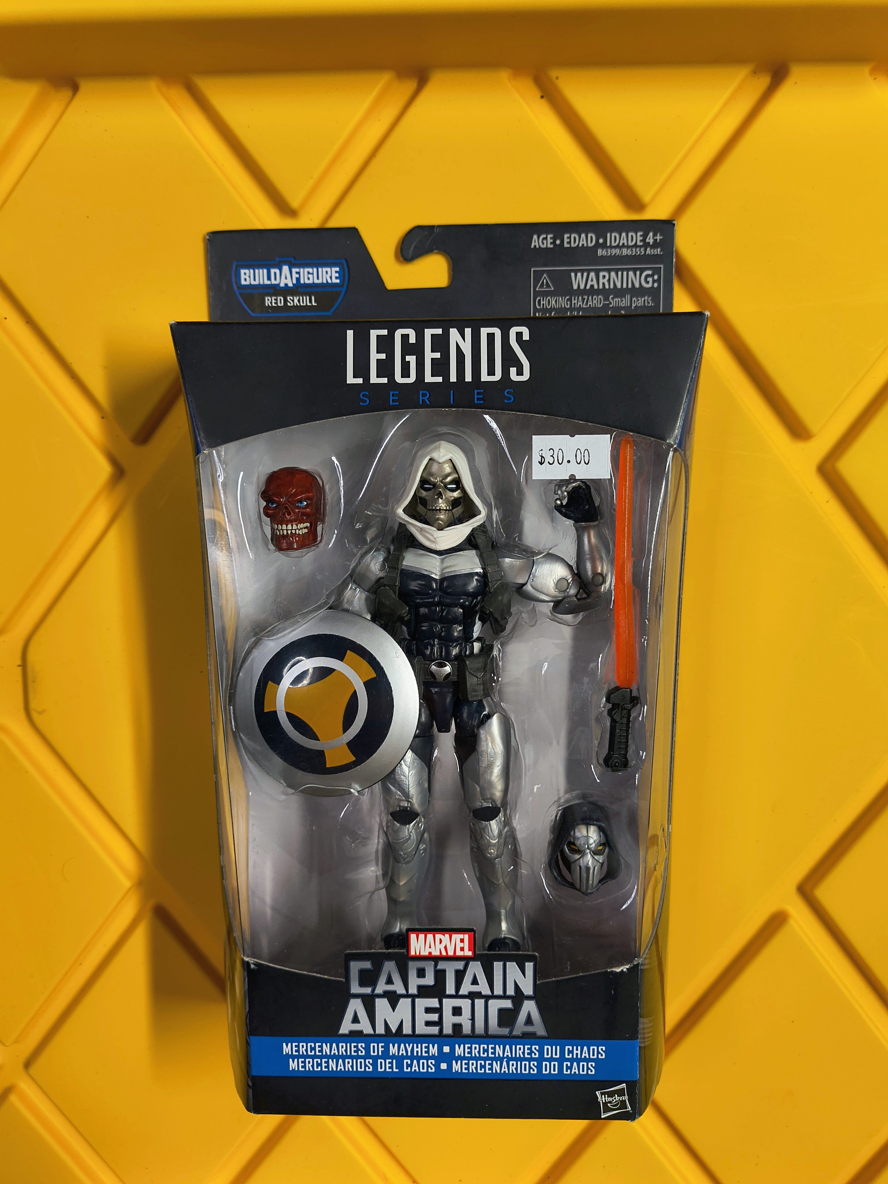 MARVEL LEGENDS- TASK MASTER (PRE-OWNED)