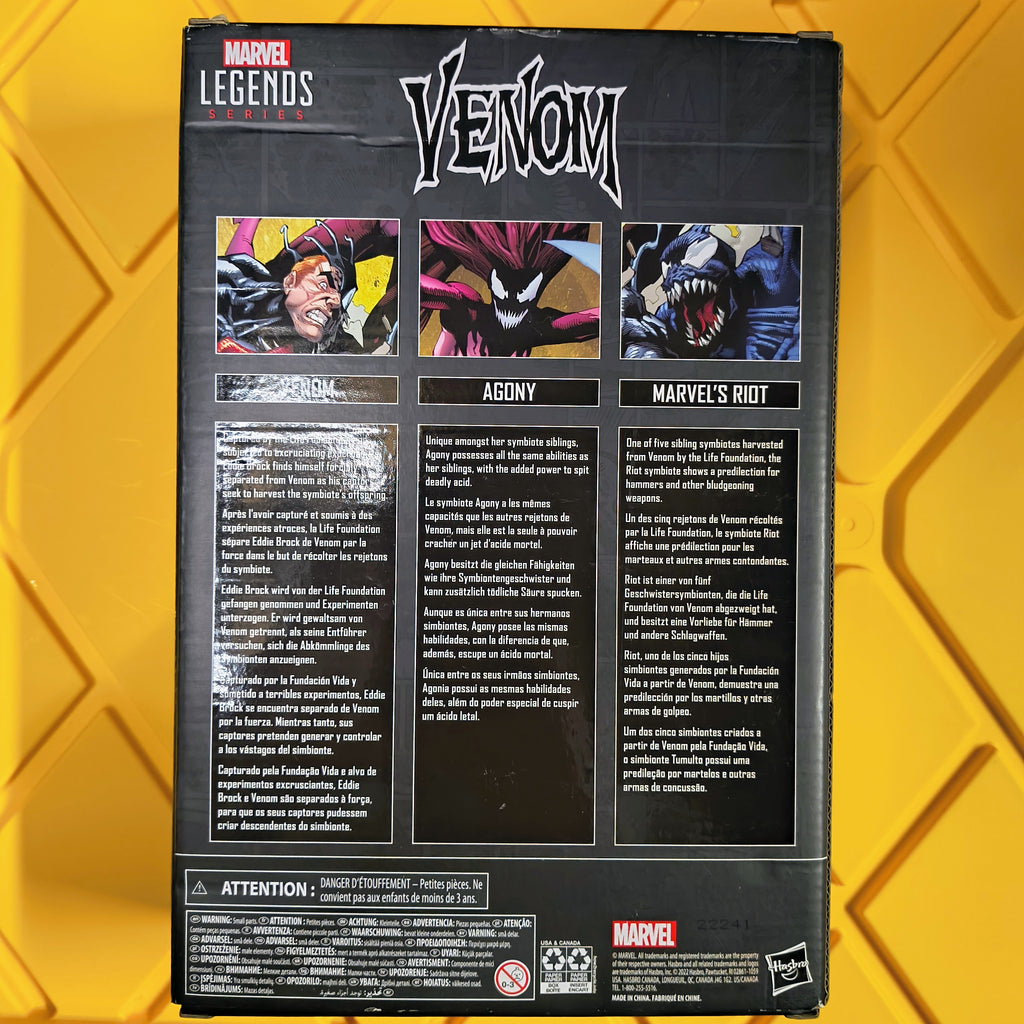 MARVEL LEGENDS- VENOM 3 PACK (PRE-OWNED)