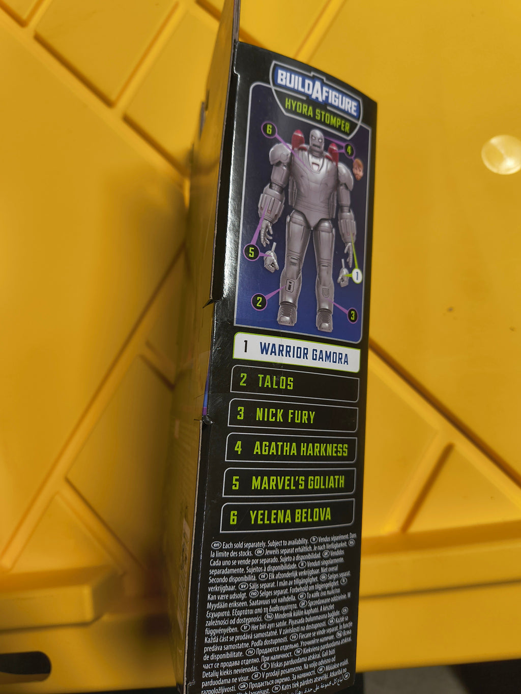 MARVEL LEGENDS- WARRIOR GAMORA (SEALED)