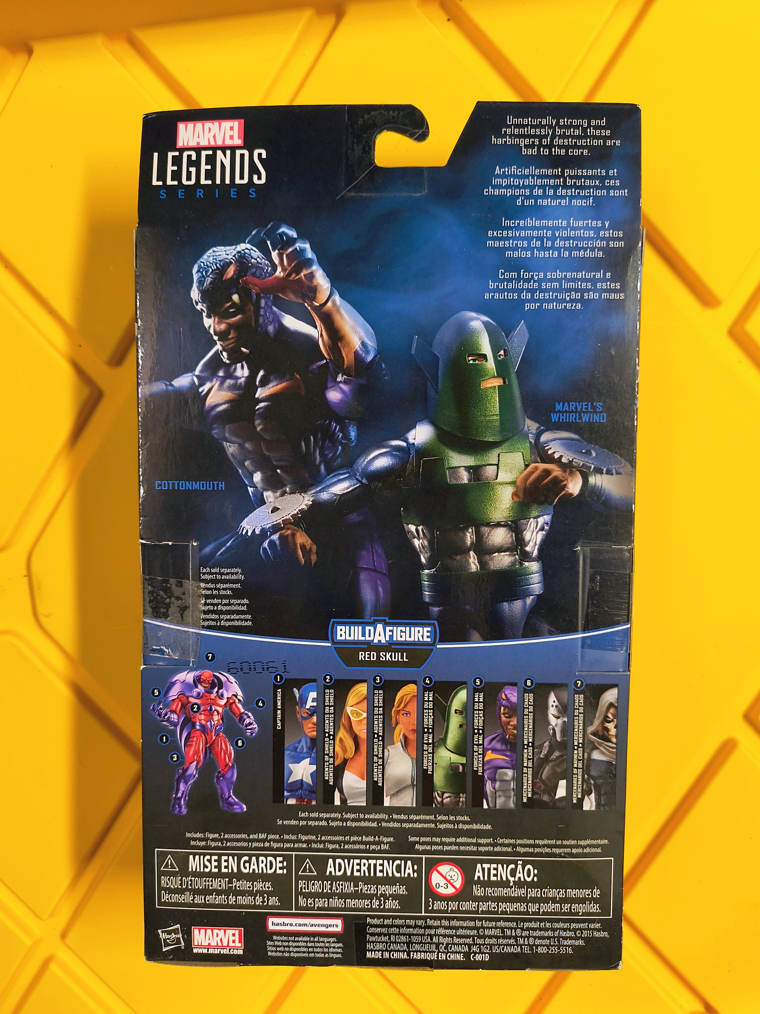 MARVEL LEGENDS- WHIRLWIND (PRE-OWNED)