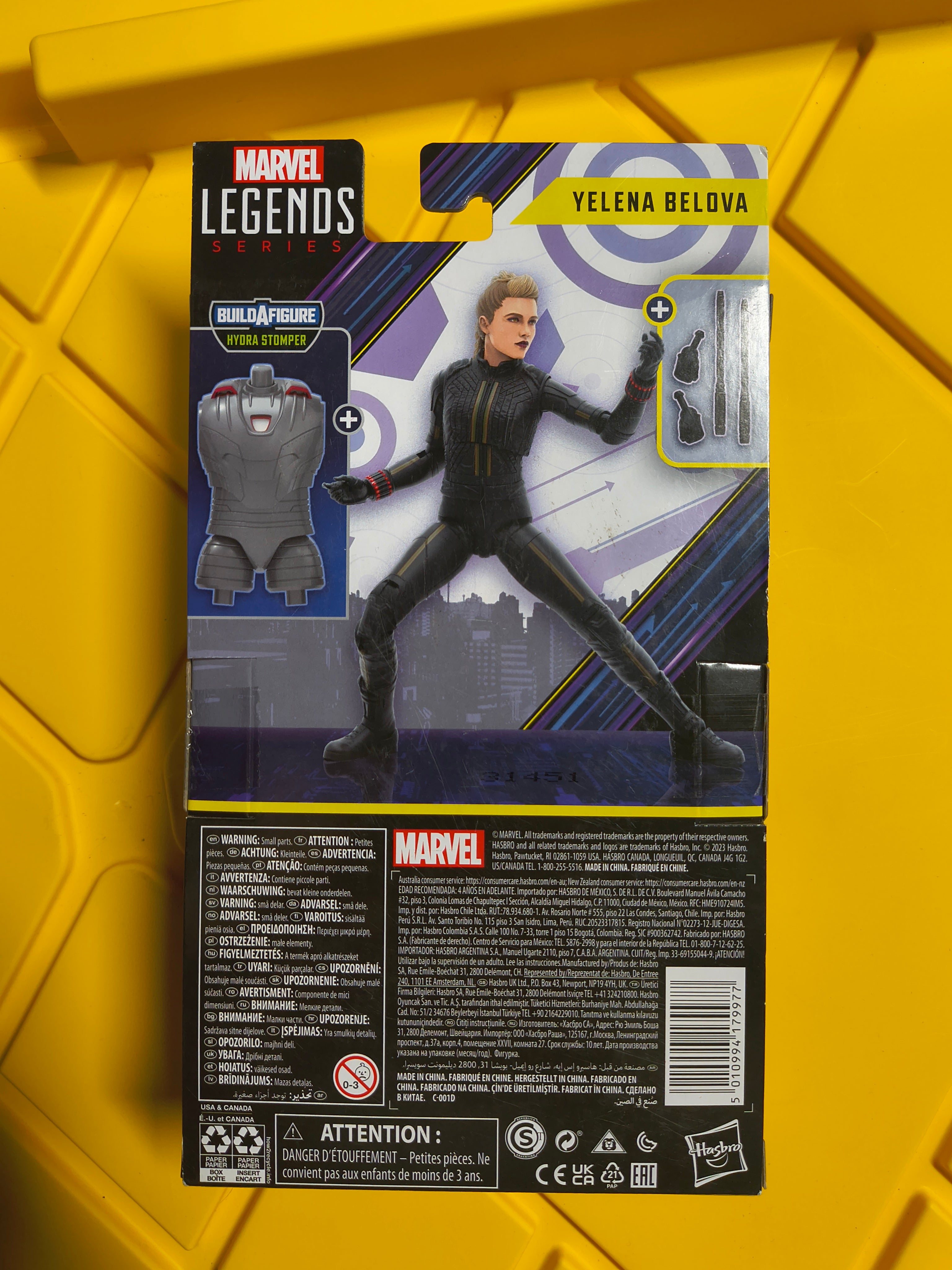 MARVEL LEGENDS- YELENA BELOVA (SEALED)