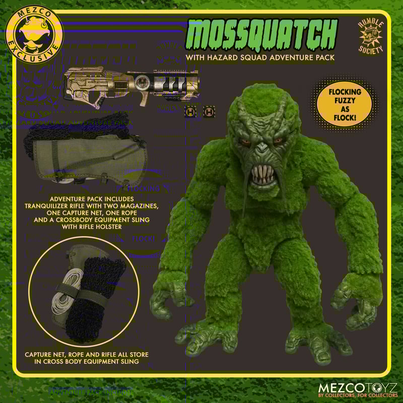 MEZCO- MOSSQUATCH (SEALED)