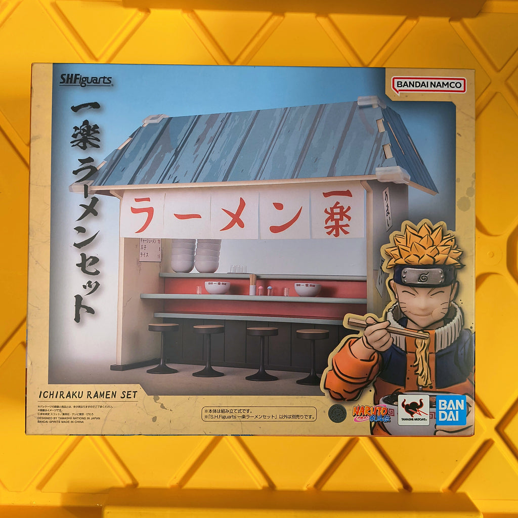 SH FIGUARTS- ICHIRAKU RAMEN SET (SEALED)