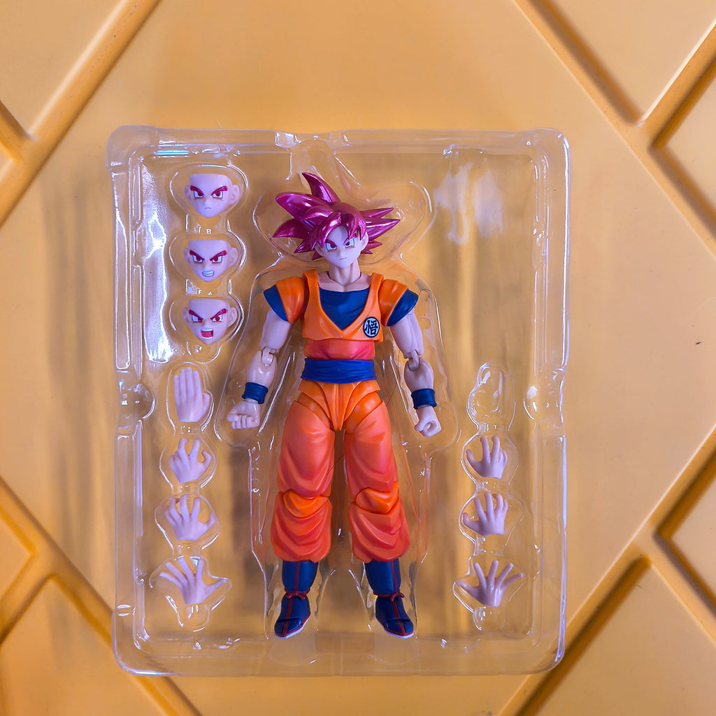 SH FIGUARTS- SUPER SAIYAN GOD GOKU (INCOMPLETE) (PRE-OWNED)