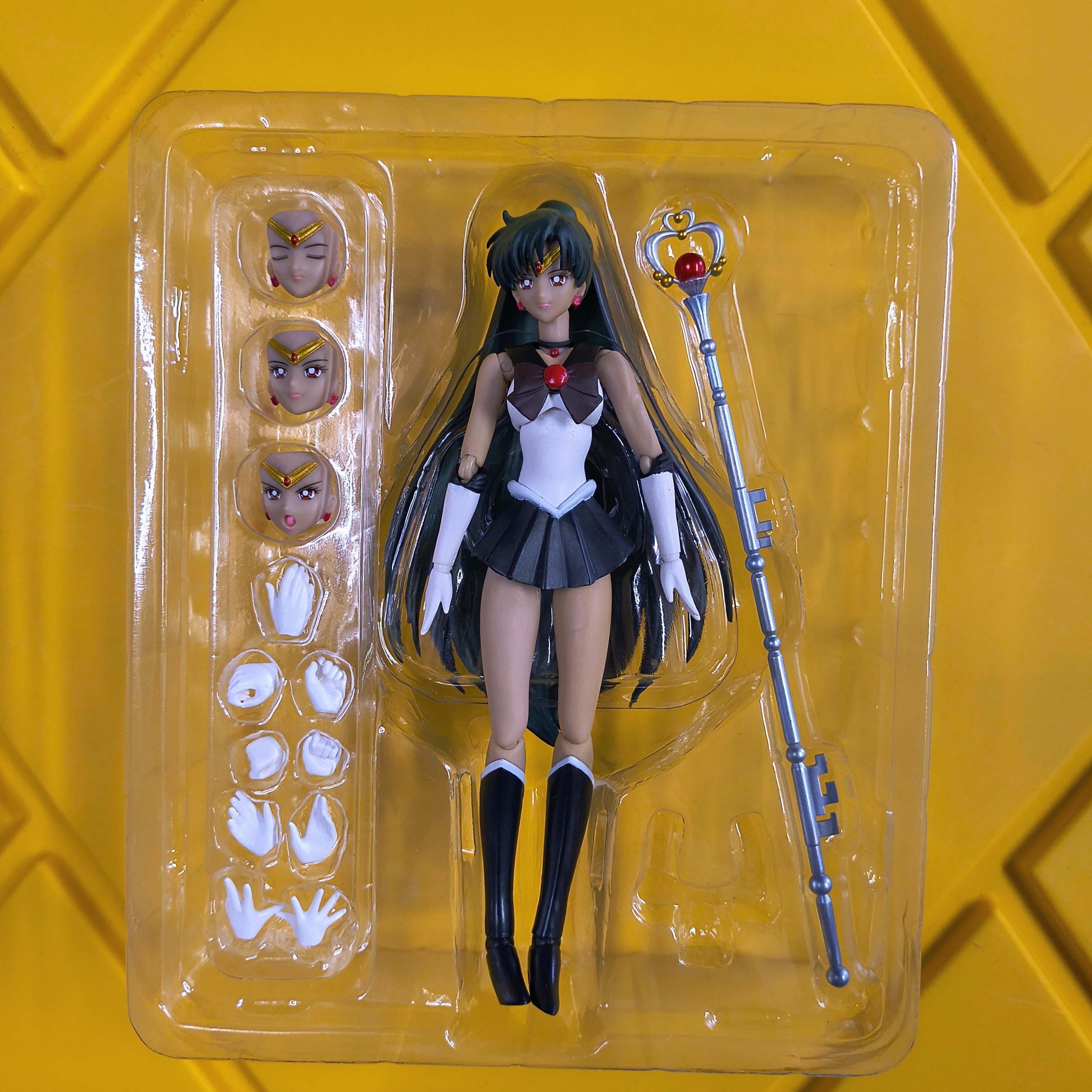 SH FIGUARTS- SAILOR PLUTO (INCOMPLETE) (PRE-OWNED)