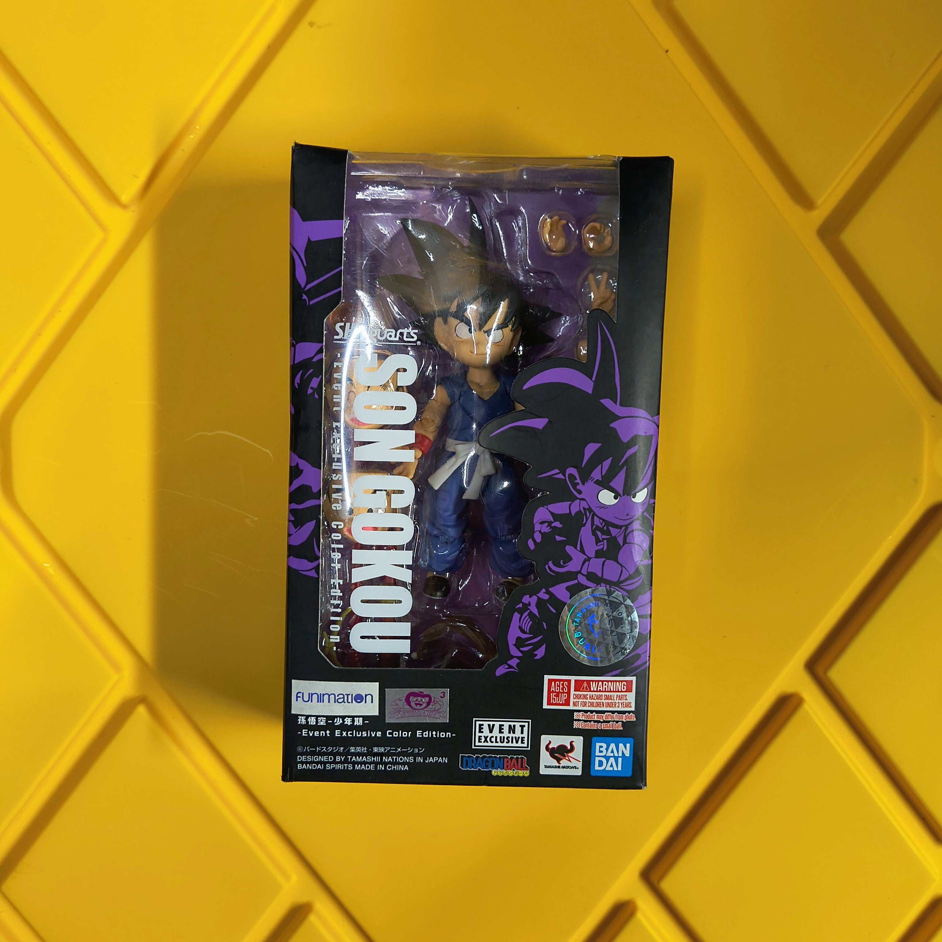 SH FIGUARTS- SON GOKU KID (PRE-OWNED)