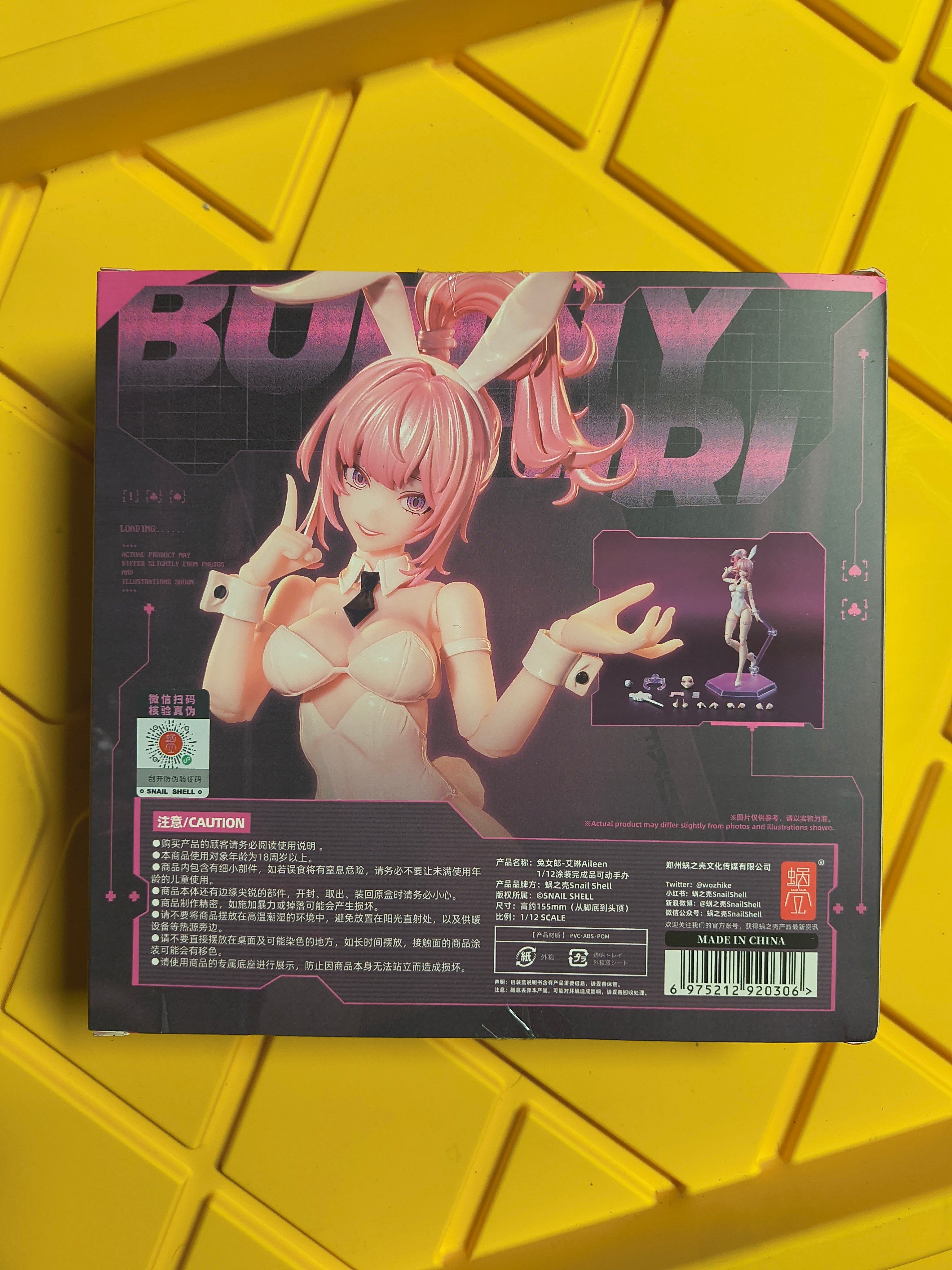 SNAIL SHELL- BUNNY GIRL AILEEN BUNNY GIRL (PINK VERSION) (PRE-OWNED)